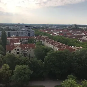 Apartment Schwabing-studio Great Sunset View & Balcony, München
